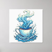 Beyond the Daily Cup Leinwanddruck (Vorderseite)