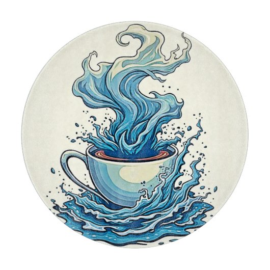 Beyond the Daily Cup Schneidebrett (Vorderseite)