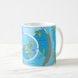 Beyond the Ice Wall Flat Earth Kaffeetasse