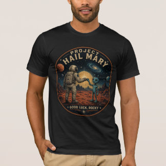 Beyond the Stars Vintage Sci-Fi Patch T-Shirt