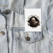 Beyond The Wall Zombie Langarmshirt Button (Insitu)