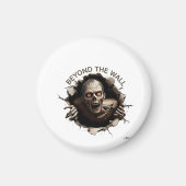 Beyond The Wall Zombie Langarmshirt Magnet (Vorne)