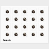 Beyond The Wall Zombie Langarmshirt Quadratischer Aufkleber (Blatt)