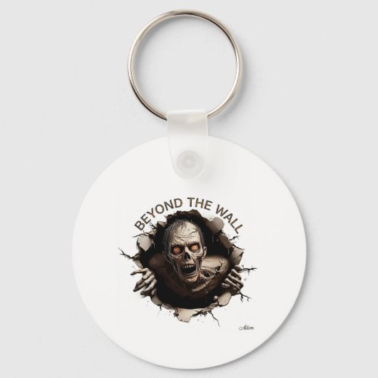 Beyond The Wall Zombie Langarmshirt Schlüsselanhänger (Vorderseite)