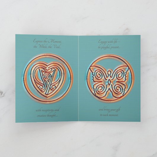 BEYOND - VANGOGH - ART CARD KARTE (Innenseite)