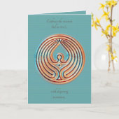 BEYOND - VANGOGH - ART CARD KARTE (Gelbe Blume)