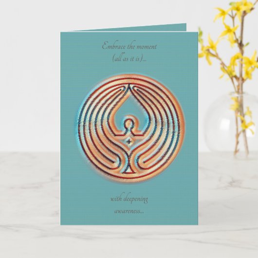 BEYOND - VANGOGH - ART CARD KARTE (Gelbe Blume)