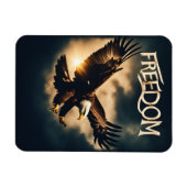 Beyond Wings: Freedom with an Eagle Magnet (Horizontal)
