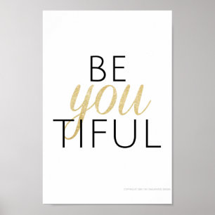 beYOUtiful Plakat