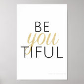 beYOUtiful Poster (Vorne)