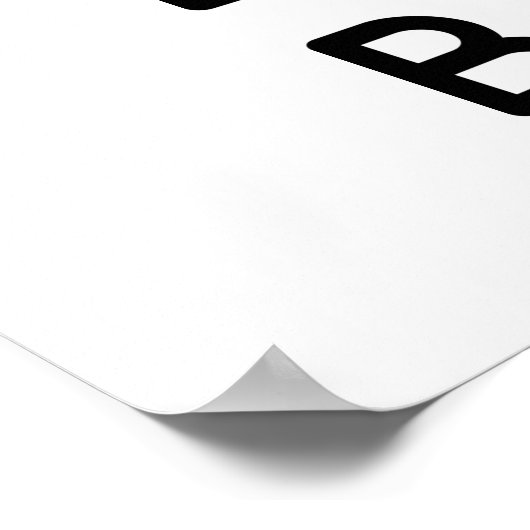 BeYOUtiful Progress Pride Rainbow Flag  Poster (Ecke)