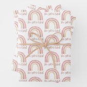 BeYOUtiful Rainbow Wrapping Paper Sheets Geschenkpapier Set (Beispiel)