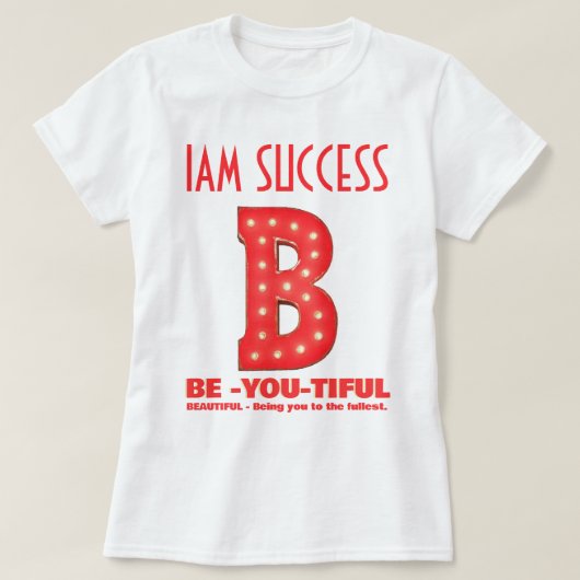 BEYOUTIFUL T-Shirt (Design vorne)