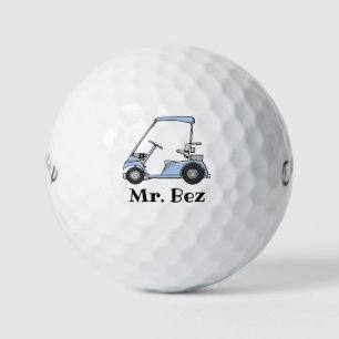 Bez Golf Balls Blue Golfball