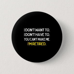 Bezahlbare Familient-Shirts Schwarz Ich Will Nicht Button