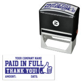 Bezahlen in Full Thumbs up! Name des Unternehmens  Permastempel (Beispiel)