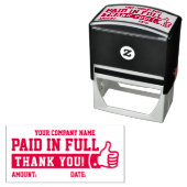 Bezahlen in Full Thumbs up! Name des Unternehmens  Permastempel (Beispiel)