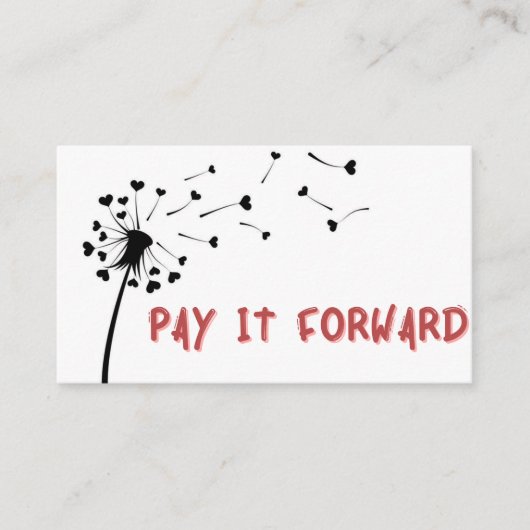 Bezahlen Sie die weiterverteilte Liebe, indem Sie Telefonnummerkarte (Vorderseite)