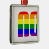 bezahlen Sie keine Gedanken Silbernes Ornament (Rechts)