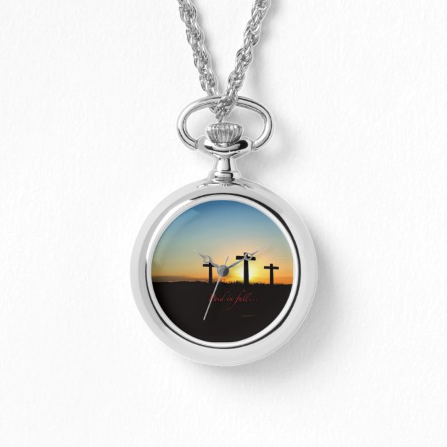 "Bezahlt" Armbanduhr (Vorderseite)