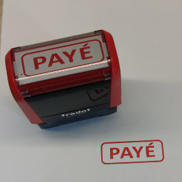 BEZAHLT PERMASTEMPEL