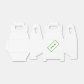 Bezahlte Briefmarke für Unternehmen Geschenkschachtel (Ungefaltet)