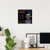 BEZAHLTE KINDERUNTERSTÜTZUNG POSTER (Heimbüro)