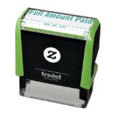 "Bezahlter Gesamtbetrag" Briefmarke Permastempel (Produkt)