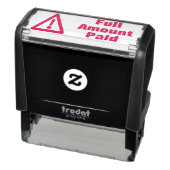 "Bezahlter Gesamtbetrag" Briefmarke Permastempel (Produkt)