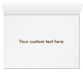 Bezahlung der Herbs Rezept Grußkarte (Innenansicht Horizontal (Unten))