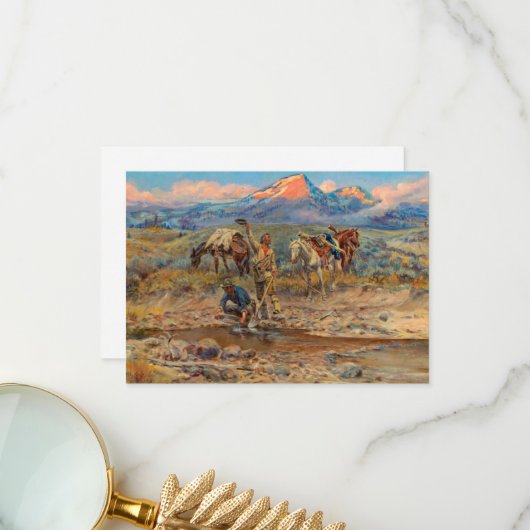 Bezahlung der Schuld, die Entdeckung des Schlupfes Dankeskarte (Vorderseite/Rückseite Beispiel)