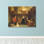 Bezahlung des Tithe (Öl auf Tafel) Leinwanddruck (Insitu (Holzboden))