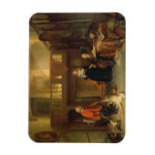 Bezahlung des Tithe (Öl auf Tafel) Magnet (Vertikal)
