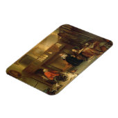 Bezahlung des Tithe (Öl auf Tafel) Magnet (Linke Seite)