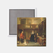 Bezahlung des Tithe (Öl auf Tafel) Magnet (Vorderseite/Rückseite)