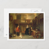 Bezahlung des Tithe (Öl auf Tafel) Postkarte (Vorne/Hinten)