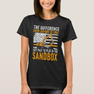 Bezahlung für Bauarbeiter und Bauwesen T-Shirt