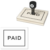 Bezahlung Gummistempel (Stempel)