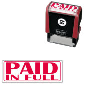 Bezahlung im Gerahmten Büro Permastempel (Beispiel)