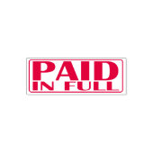 Bezahlung im Gerahmten Büro Permastempel (Design)