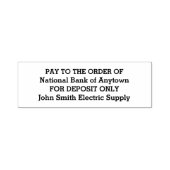 Bezahlung in der Reihenfolge der anpassbaren Permastempel (Design)