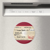 Bezahlung in vollem Rett durch Jesus Karo Christli Magnet (In Situ (Geschirrspüler))