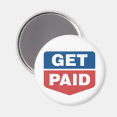 Bezahlung Magnet (Vorderseite/Rückseite)