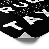 Bezahlung von Tacos pro Jahr mehr als Trump für St Poster (Ecke)