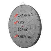 Bezaubern Dartscheibe (Vorderseite rechts)