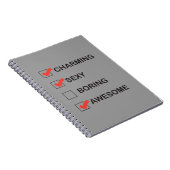 Bezaubern Notizblock (Rechte Seite)