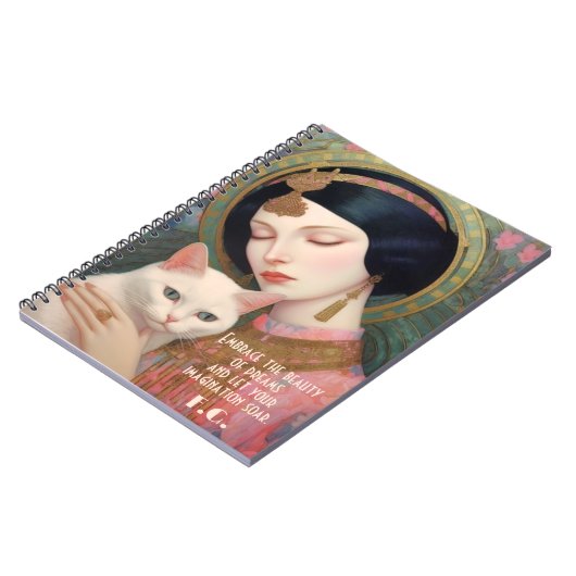 Bezaubernd Art Déco Notizblock (Linke Seite)