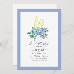 Bezaubernd Boho Weinroute Bachelorette Einladung