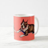 bezaubernd Boston Terrier Kaffeetasse (VorderseiteRechts)