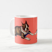 bezaubernd Boston Terrier Kaffeetasse (Vorderseite Links)